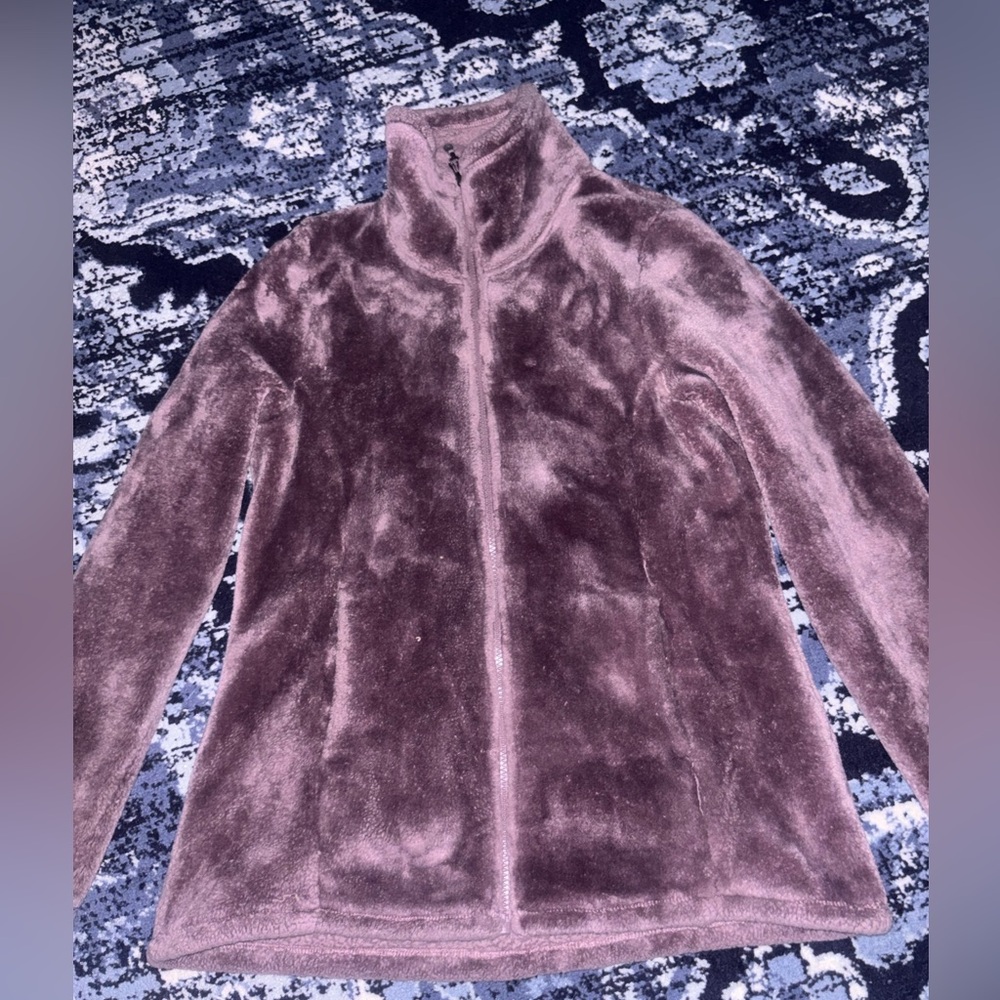Women's Plush Jacket in Mauve